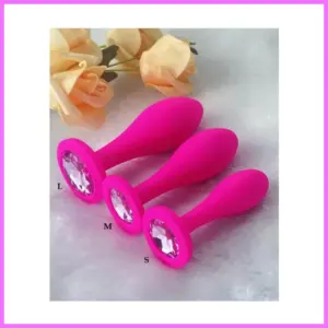 Rocket szilikon anál plug csillogó véggel -medium. adultsexshop-hu 1