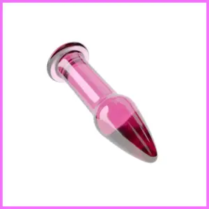 Romance Pink üveg plug-13cm. adultsexshop-hu 1