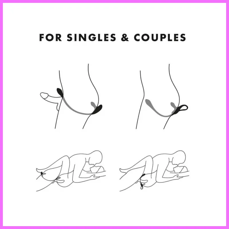 Satisfyer Plug & Play - akkus anál vibrátor és péniszgyűrű. adultsexshop-hu 2