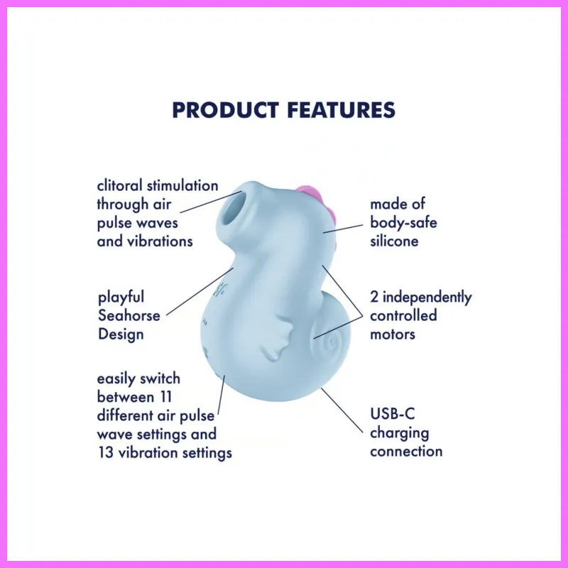 Satisfyer Sea Pony,akkus adultsexshop-hu 4