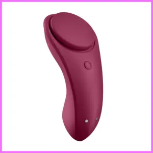 Satisfyer Sexy Secret - okos, akkus, vízálló csiklóvibrátor,bordó. adultsexshop-hu 1