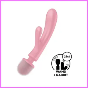 Satisfyer Triple Lover - G-pont és masszírozó vibrátor,akkus. adultsexshop-hu 1