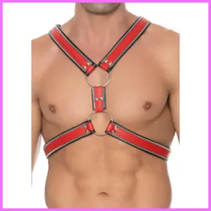 Scottish Harness,piros bőr Méret:L/XL adultsexshop-hu 1