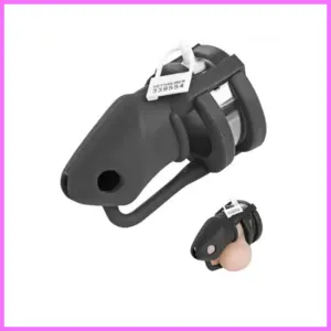 Shadow Locking Silicone Male Chastity Device. adultsexshop-hu 1