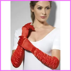 Sheer Desires kesztyű piros adultsexshop-hu 1