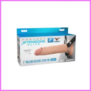 Silicone Hollow Strap-on - Dual Density,18cm. adultsexshop-hu 1