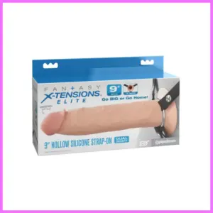 Silicone Hollow Strap-on - Dual Density,23cm adultsexshop-hu 1