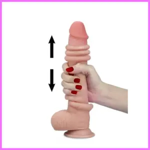 Sliding-Skin dupla rétegű dong-23cm. adultsexshop-hu 1