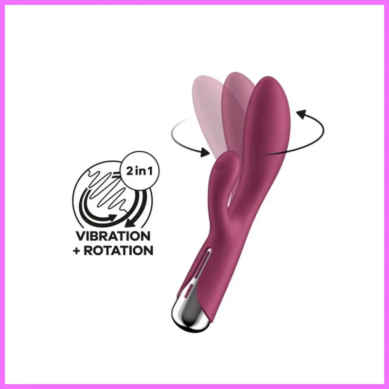 Spinning Rabbit 1 - forgó csiklókaros vibrátor,akkus. adultsexshop-hu 3
