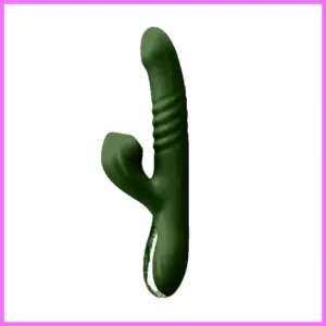 Suck thrusting vibrator,akkus. Zöld adultsexshop-hu 1