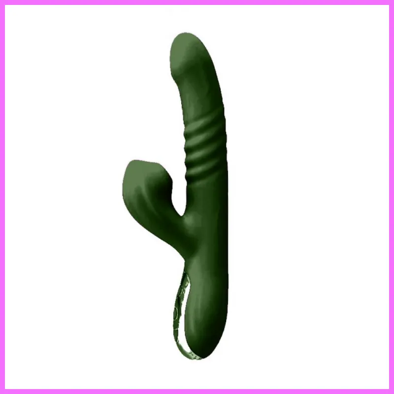 Suck thrusting vibrator,akkus. Zöld adultsexshop-hu 1