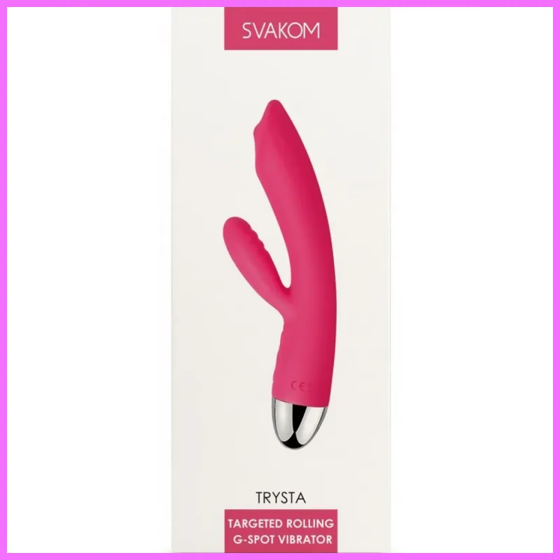 Svakom Trysta -vízálló, mozgó golyós, csiklókaros vibrátor. adultsexshop-hu 4