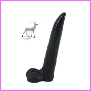 Szarvas ,fekete-25cm. adultsexshop-hu 1