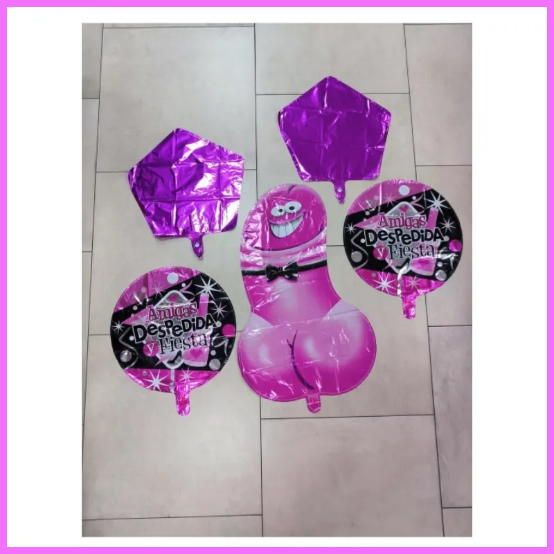 Szex Lufi szett fényes,5db adultsexshop-hu 2