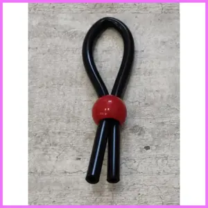 Szilikon péniszgyűrű ,állítható méretű -golyóval. adultsexshop-hu 1