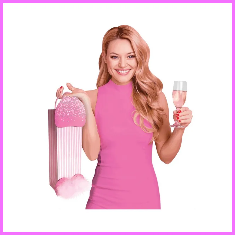 Szőrös papír táska pénisszel -30cm. adultsexshop-hu 2