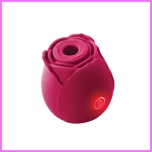 The Rose - akkus, léghullámos rózsa csikló vibrátor. adultsexshop-hu 1