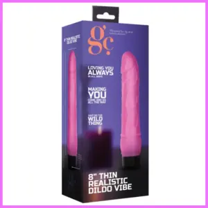 Thin Realistic Dildo Vibrator -20cm adultsexshop-hu 1