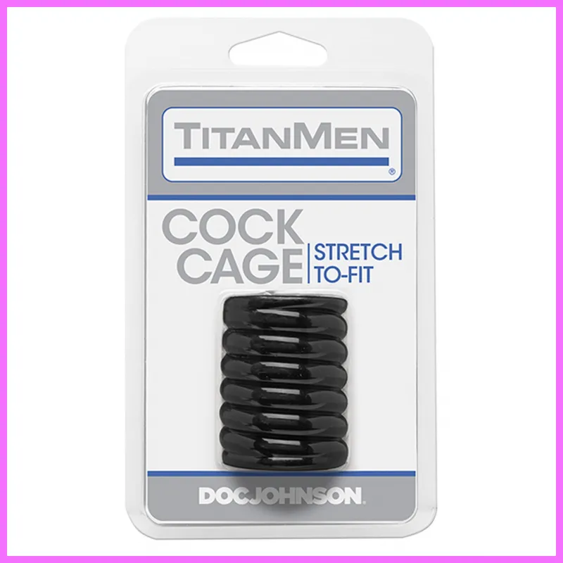 TITANMEN COCKCAGE. fekete adultsexshop-hu 2