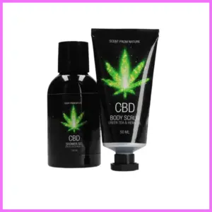 Tusoló és peeling gél kenderolajjal és zöld teával, 150 ml adultsexshop-hu 1