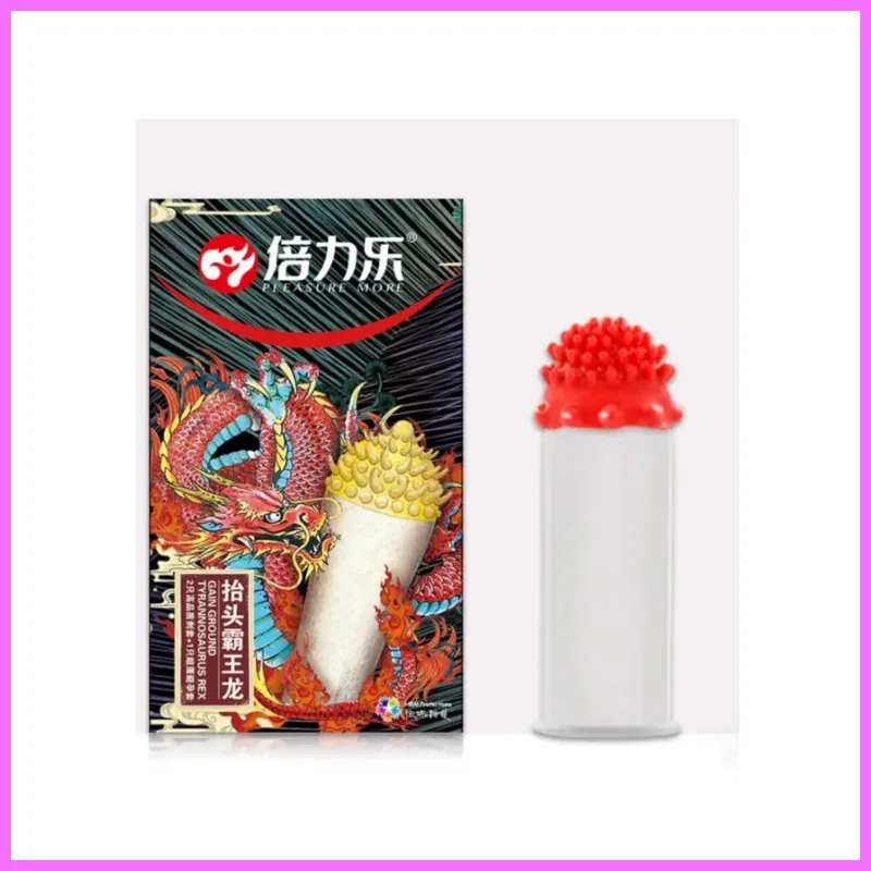 Tyrannosaurus Rex condom ,2+1db. adultsexshop-hu 1