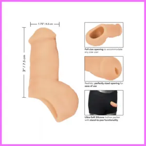 Ultra Soft Silicone STP Packer. adultsexshop-hu 1