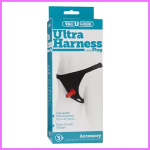 Vac-U-Lock bőrutánzatú hám. adultsexshop-hu 1
