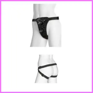 Vac-U-Lock Double Penetration Velvet Harness. adultsexshop-hu 1