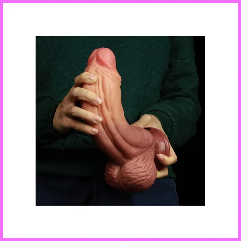 Vastag Nature Cock,dupla rétegű -23cm. Test színű adultsexshop-hu 2