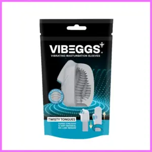 VIBEGGS - Twisty Tongues - Vibrating Masturbation Sleeve adultsexshop-hu 1