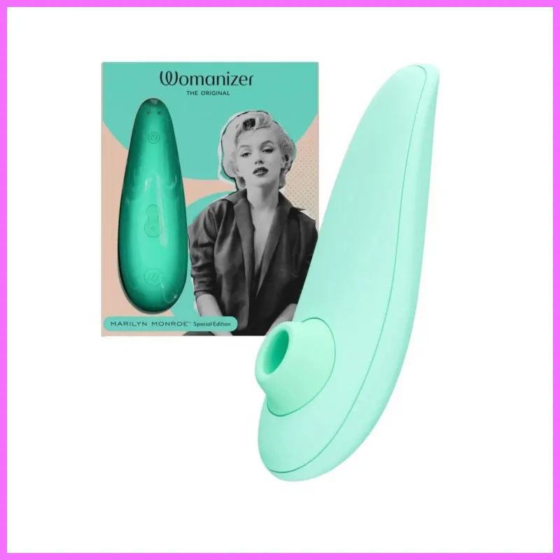 Womanizer Marilyn Monroe Special - akkus csiklóizgató. Türkiz adultsexshop-hu 1