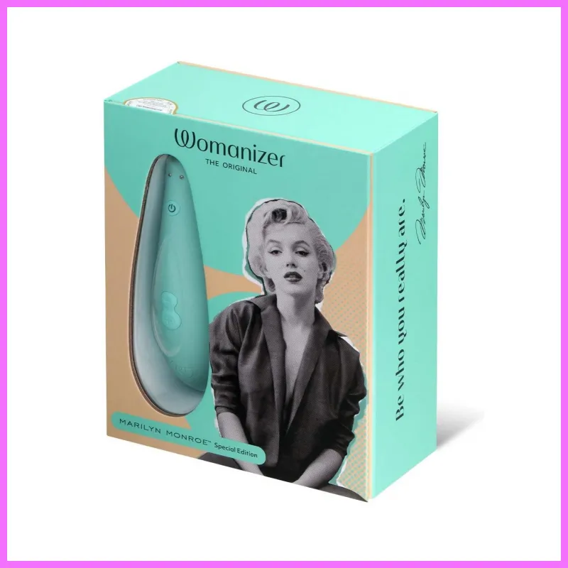 Womanizer Marilyn Monroe Special - akkus csiklóizgató. Türkiz adultsexshop-hu 3