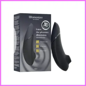 Womanizer Next - akkus, léghullámos csiklóizgató,fekete adultsexshop-hu 1