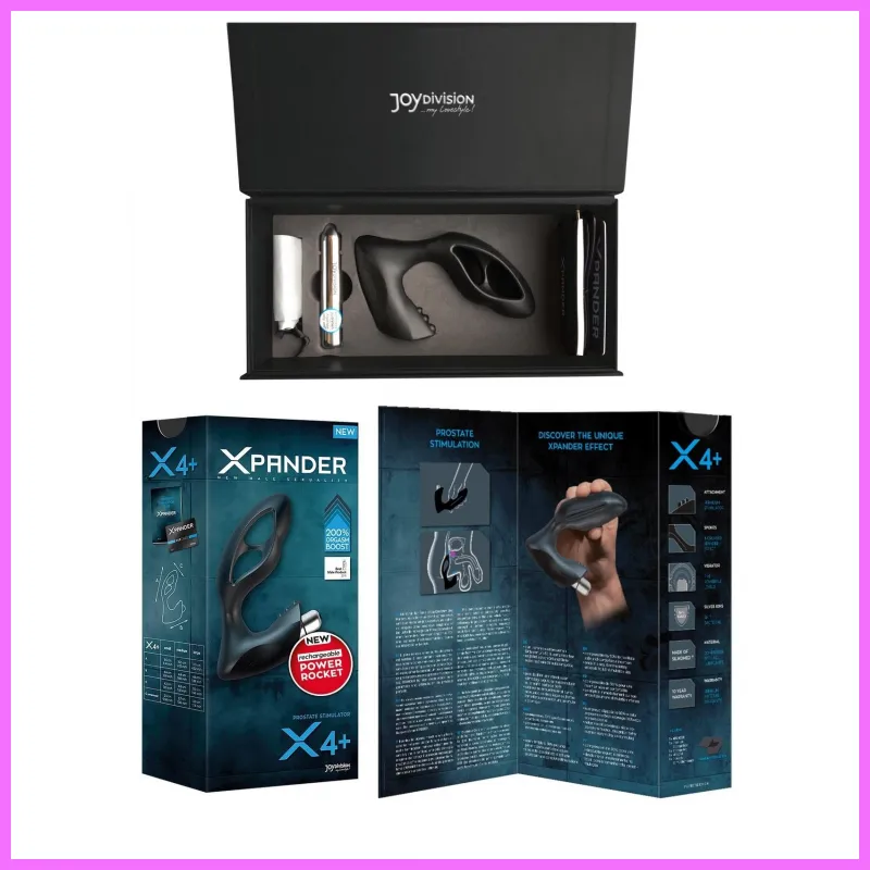 XPANDER X4+ medium prostata vibrator,accu. adultsexshop-hu 3