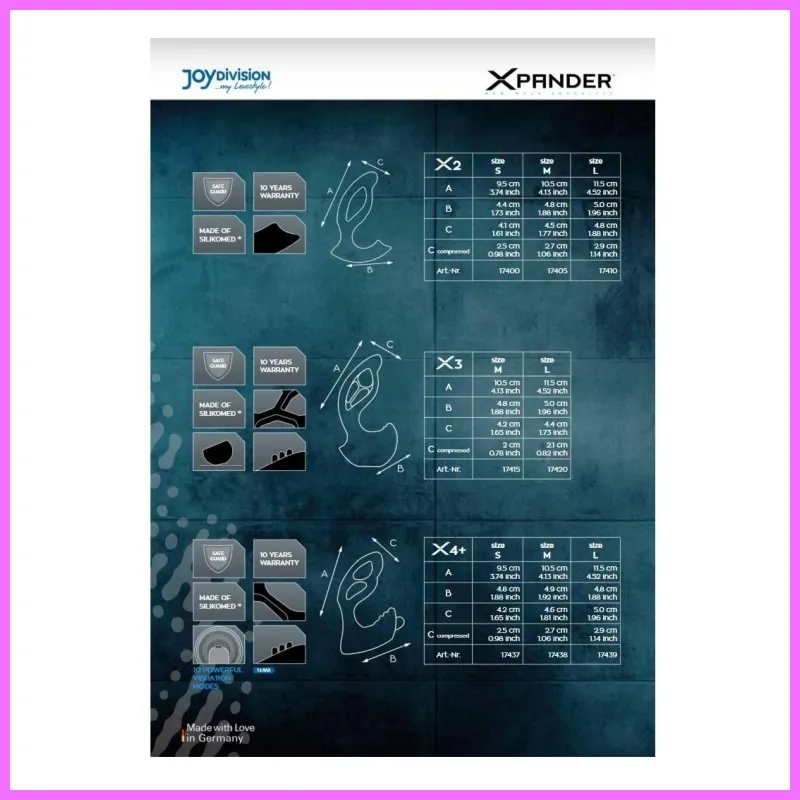 XPANDER X4+ medium prostata vibrator,accu. adultsexshop-hu 4