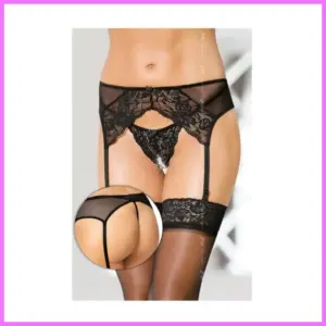 Abigel Harisnyakötő és tanga. Méret: S/M adultsexshop-hu 1