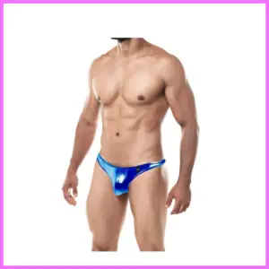 CUT4MEN - THONG PROVOCATIVE BLUE SKAI. Méret:L adultsexshop-hu 1