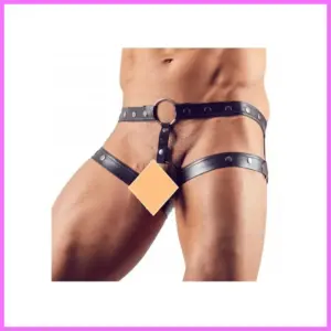 Férfi szíj alsó péniszgyűrűvel. Méret:M/L adultsexshop-hu 1