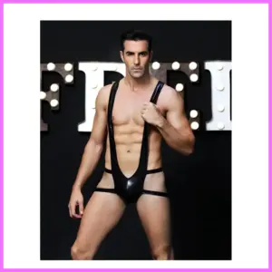 Férfi body vizes hatású,No.6620. Méret:M/L adultsexshop-hu 1