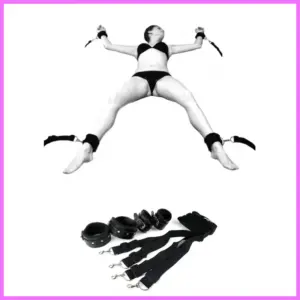 Miami ágybetéthez rögzítő bondage szett. adultsexshop-hu 1