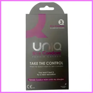 Uniq Eva - latexmentes női óvszer -3db adultsexshop-hu 1